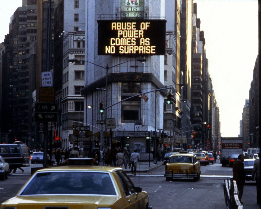 Jenny Holzer “Truisms”